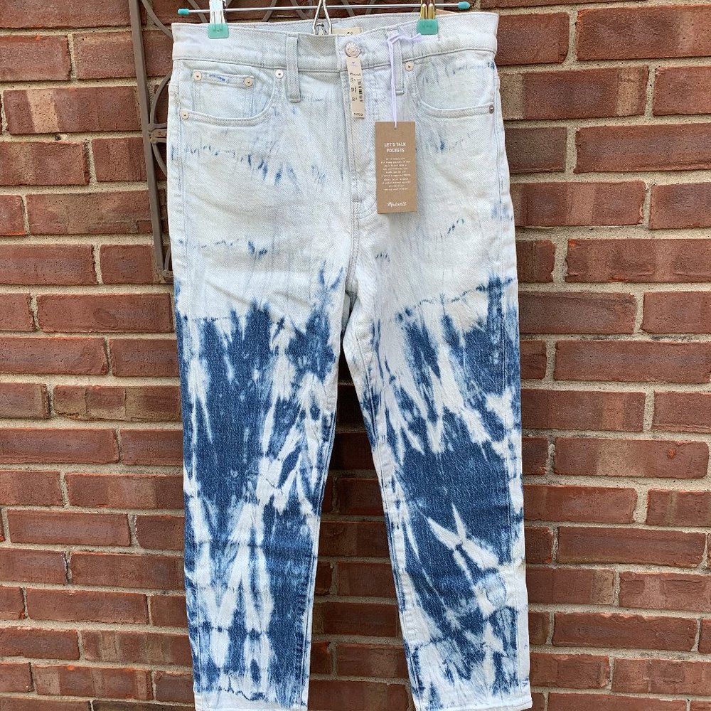 Madewell The Perfect Vintage Crop Acid Wash Jean